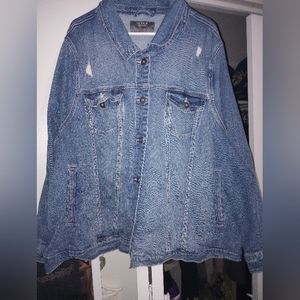 Torrid Denim Jean Jacket Size 6